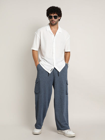 Zigzag-Helix Resort Oversized Shirt