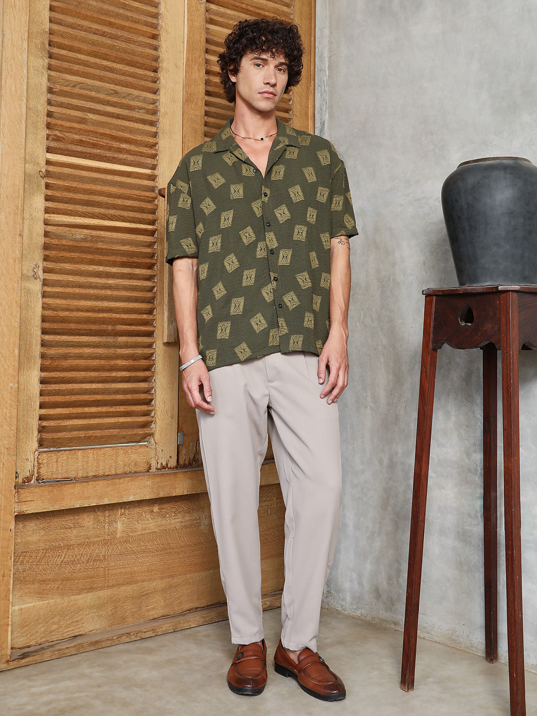 Indie-Cuban Oversized Shirt