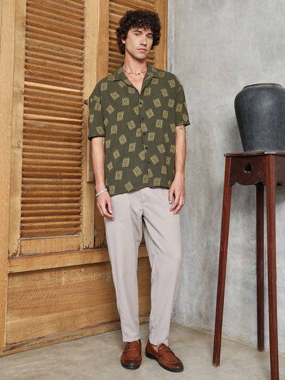 Indie-Cuban Oversized Shirt