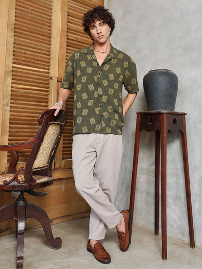 Indie-Cuban Oversized Shirt
