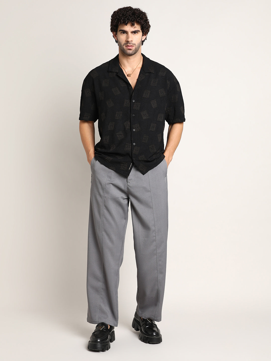 Indie-Cuban Oversized Shirt