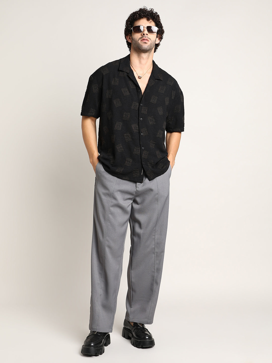 Indie-Cuban Oversized Shirt