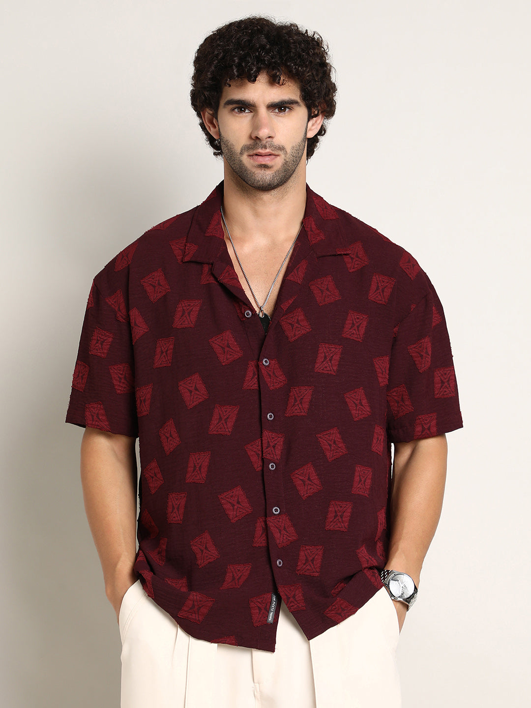 Indie-Cuban Oversized Shirt