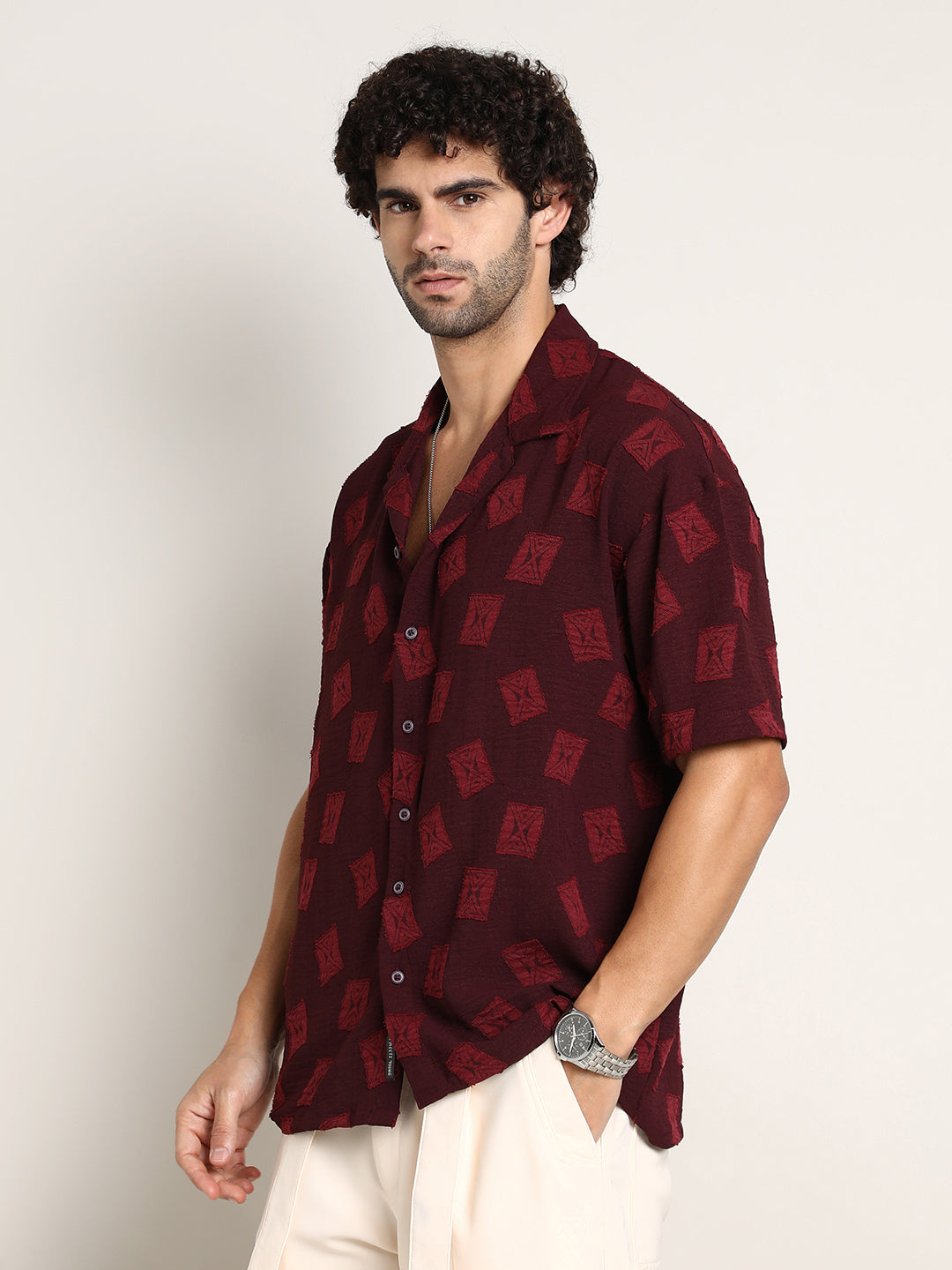 Indie-Cuban Oversized Shirt