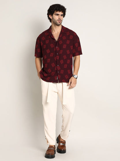 Indie-Cuban Oversized Shirt