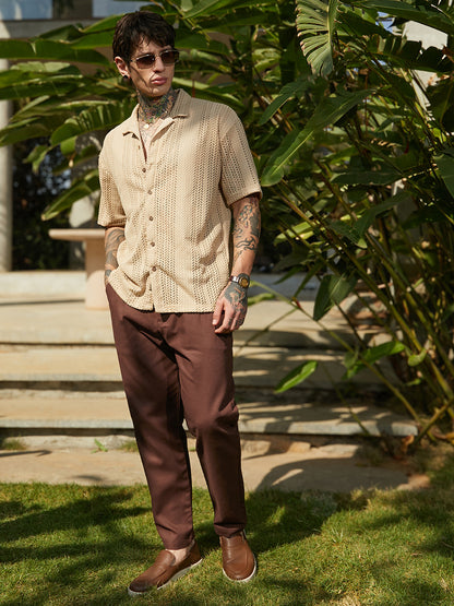 Ziggy-Knit Oversized Shirt