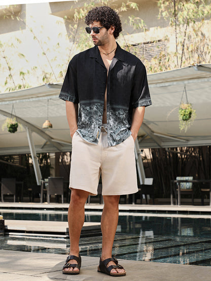 Indie-Ombre Oversized Shirt
