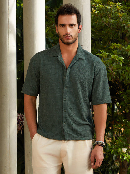 Tactile-Resort Oversized Shirt