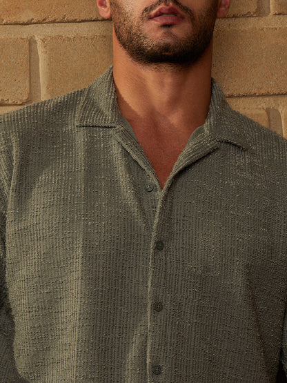 Tactile-Resort Oversized Shirt