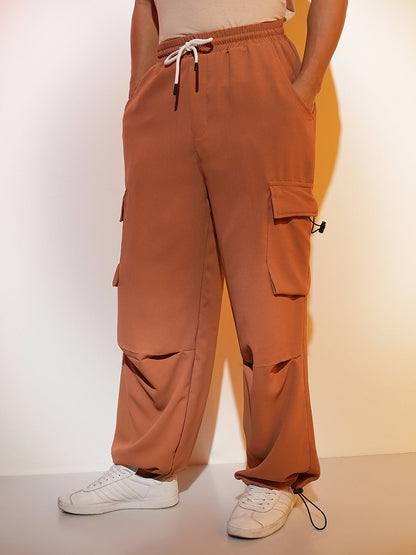 Solid Cargo Parachute Trousers