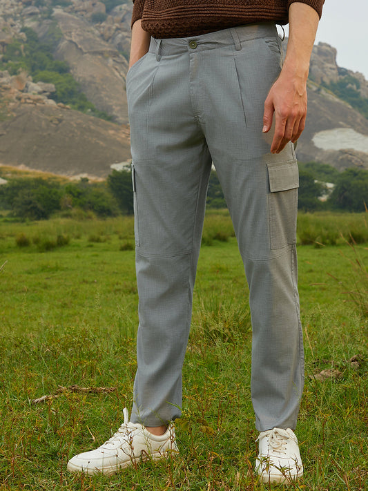 Slim-Fit Utility Trousers