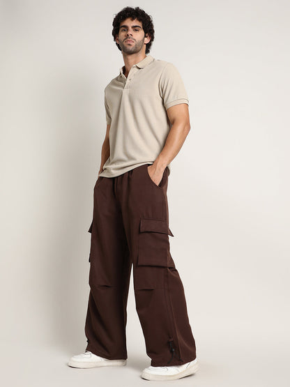 Parachute-Relaxed Cargo Trousers