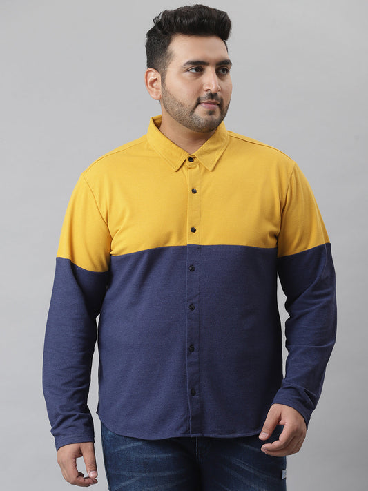 Colorblocked Full Sleeve Shirt