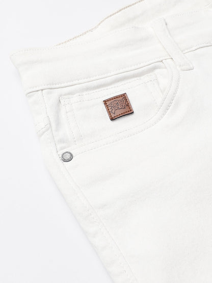 Solid Denim Jeans