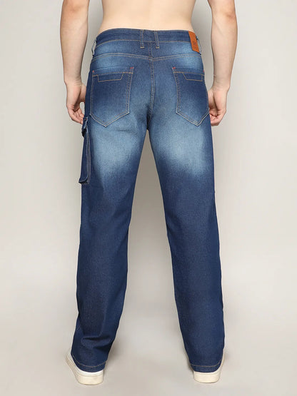 Utility Cargo Denim Jeans