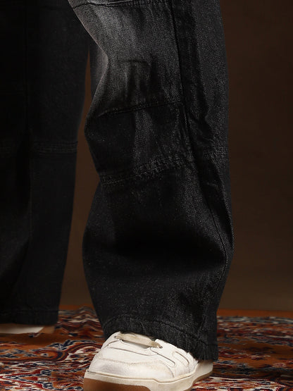 Tinted Panelled Denim Jeans