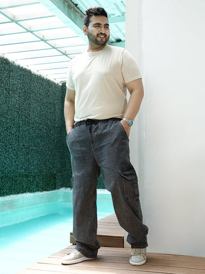 Utility Relaxed Denim Jeans