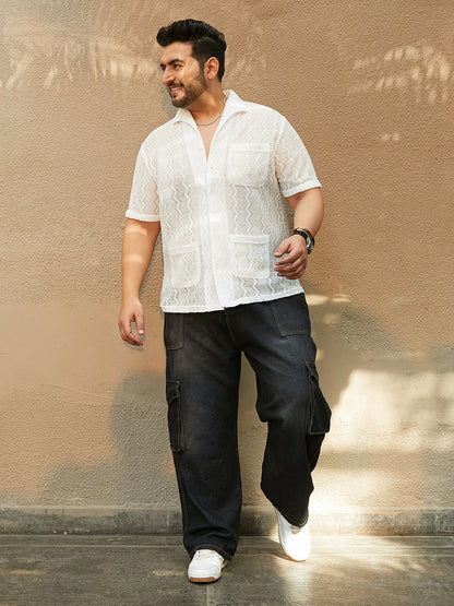 Washed Carpenter-Utility Denim Jeans