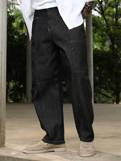 Baggy Cargo Denim Jeans