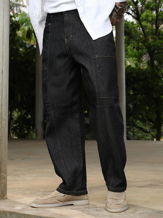 Baggy Cargo Denim Jeans