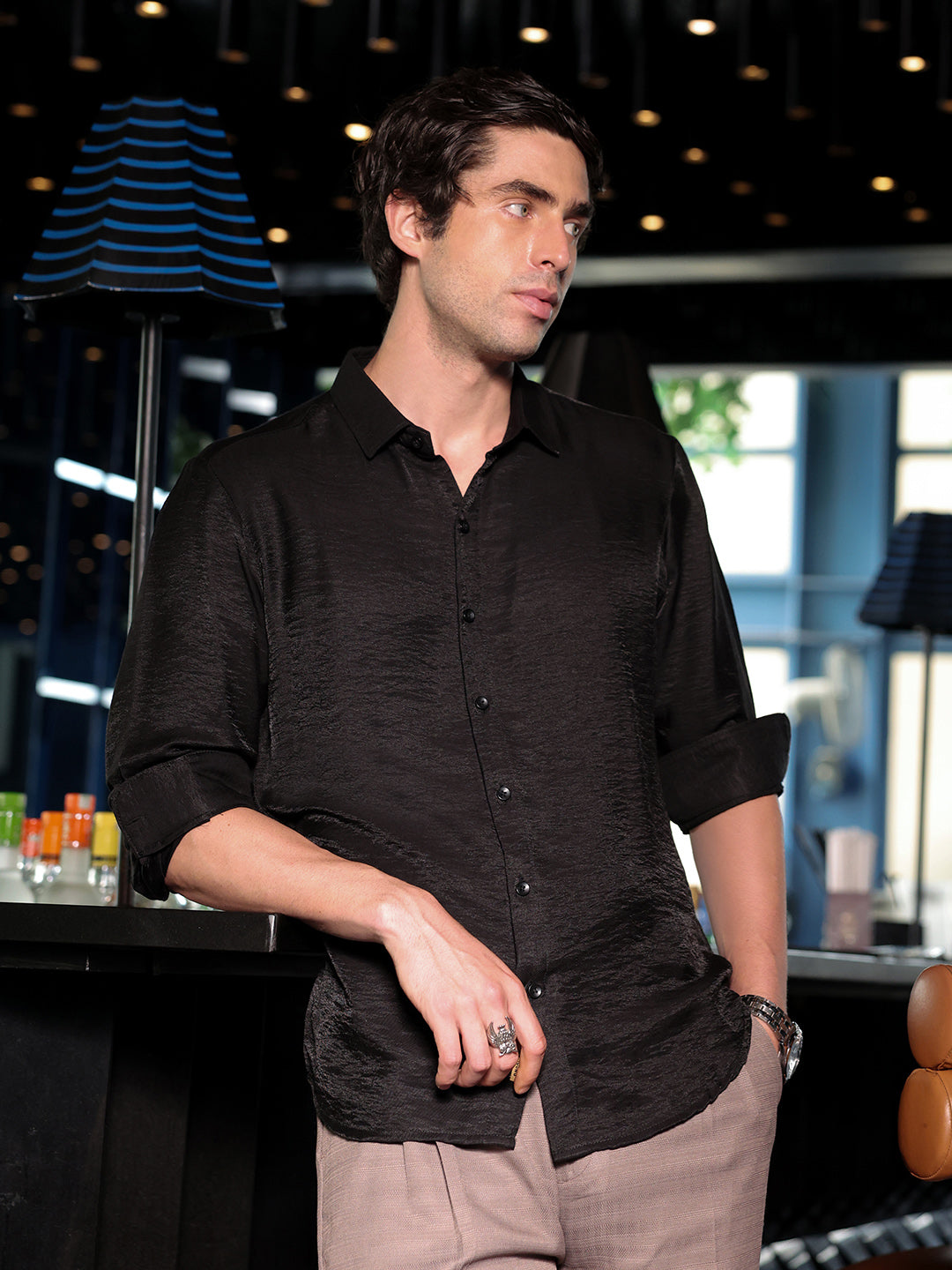 Solid Relaxed Shirt