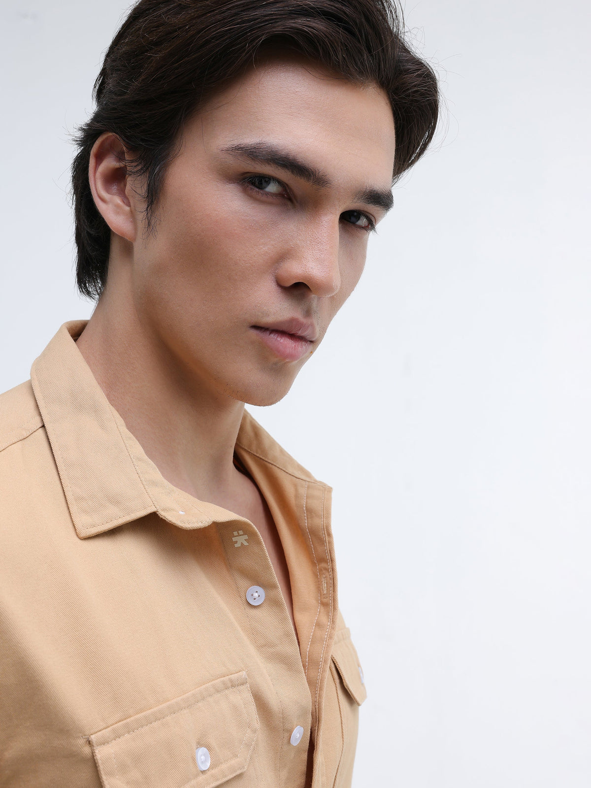 Twill Flap Pocket Regular Fit Shirt