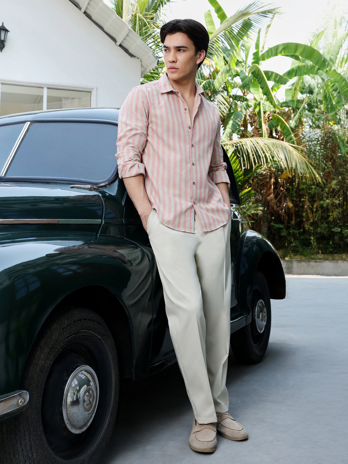 Yarn Dyed Stripes Regular Fit Shirt
