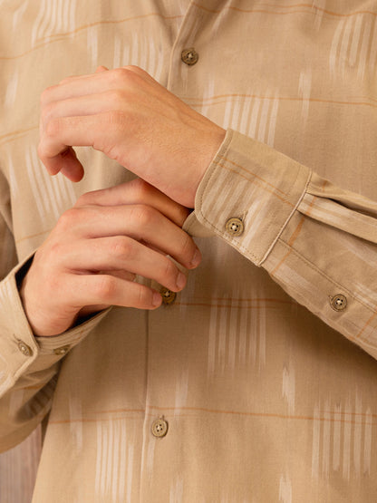 Yarn Dyed Button-Down Regular Fit Shirt