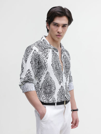 All Over Print Regular Fit Shirt
