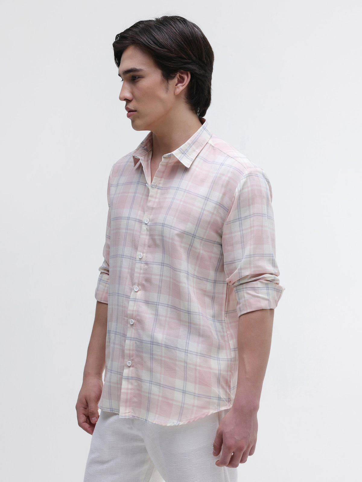 Yarn Dyed Checks Regular Fit Shirt