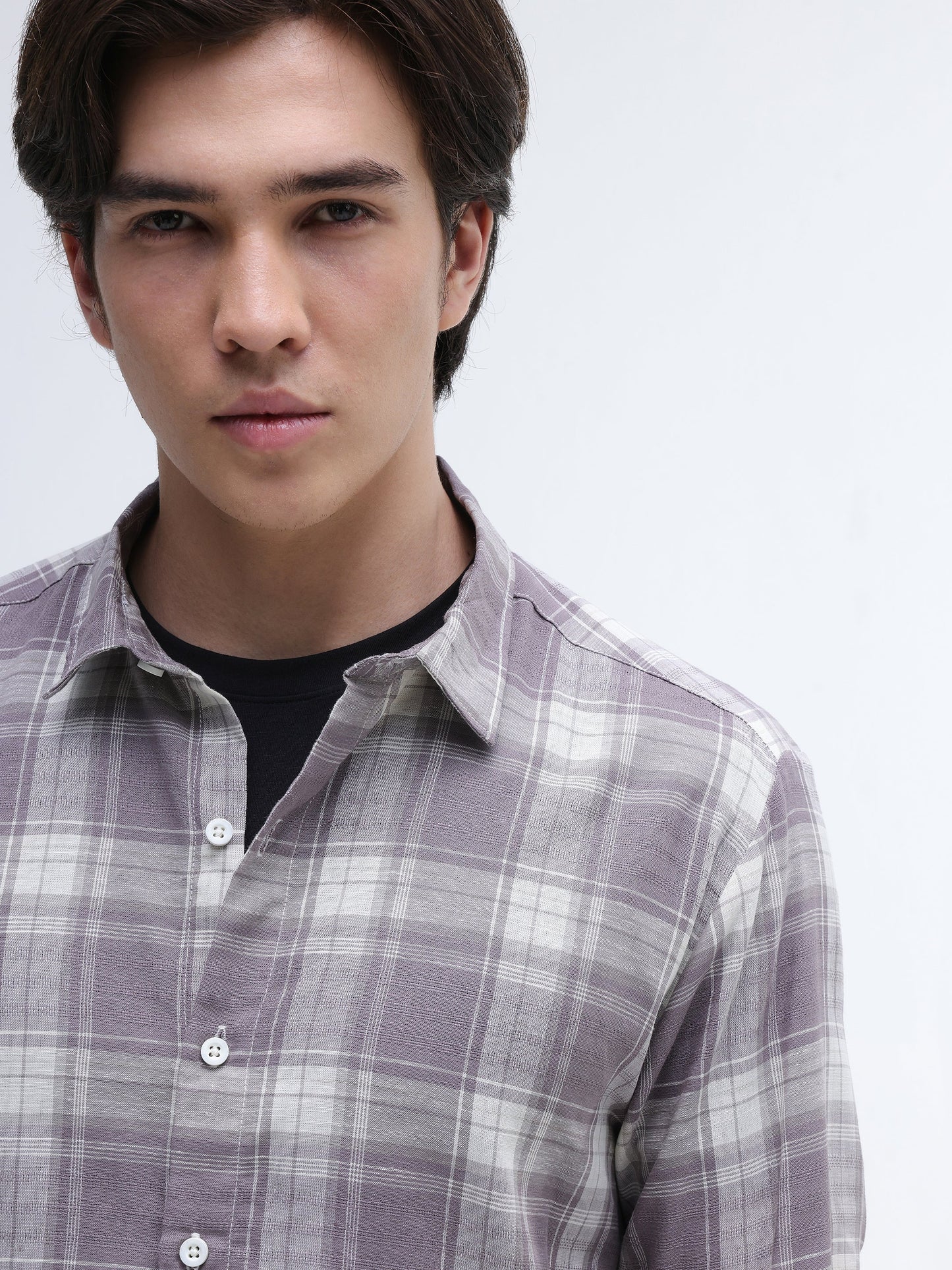 Yarn Dyed Checks Regular Fit Shirt