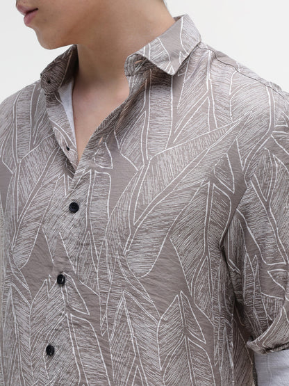 All Over Print Regular Fit Shirt
