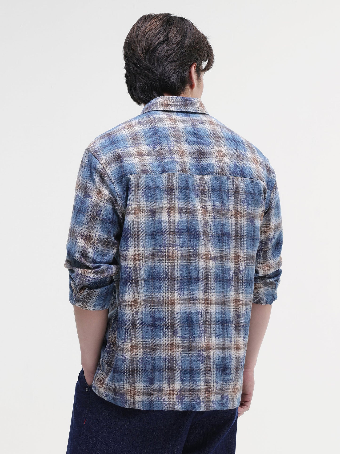 Yarn Dyed Buffalo Checks Oversized Fit Shirt