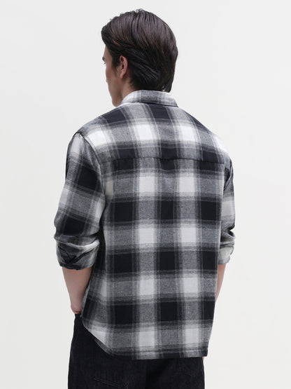 Yarn Dyed Buffalo Checks Oversized Fit Shirt