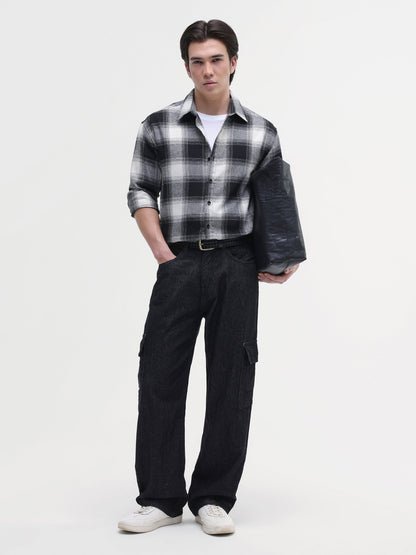 Yarn Dyed Buffalo Checks Oversized Fit Shirt
