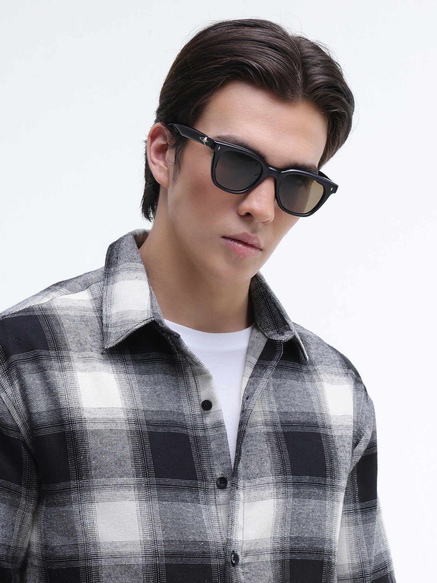 Yarn Dyed Buffalo Checks Oversized Fit Shirt