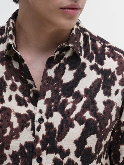 All Over Print Regular Fit Shirt