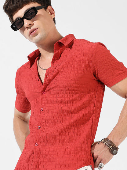 Ruched Casual Shirt