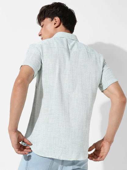 Chalk Stripe Dobby Shirt
