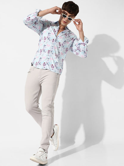 Abstract Print Shirt
