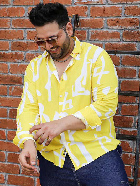 Abstract Print Shirt