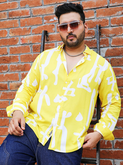 Abstract Print Shirt