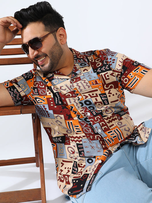 Aztec Print Shirt