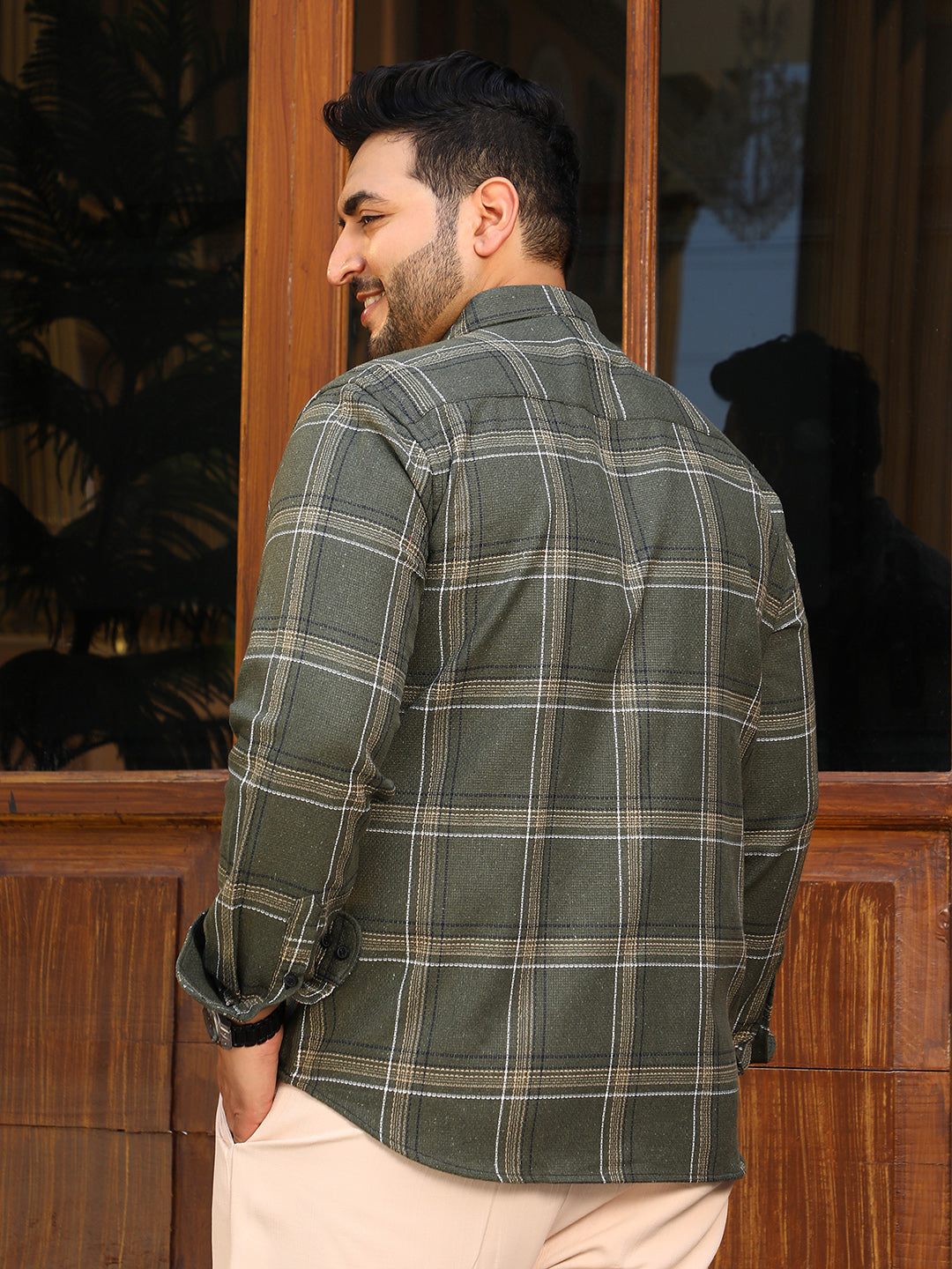 Maxi Tartan Plaid Shirt