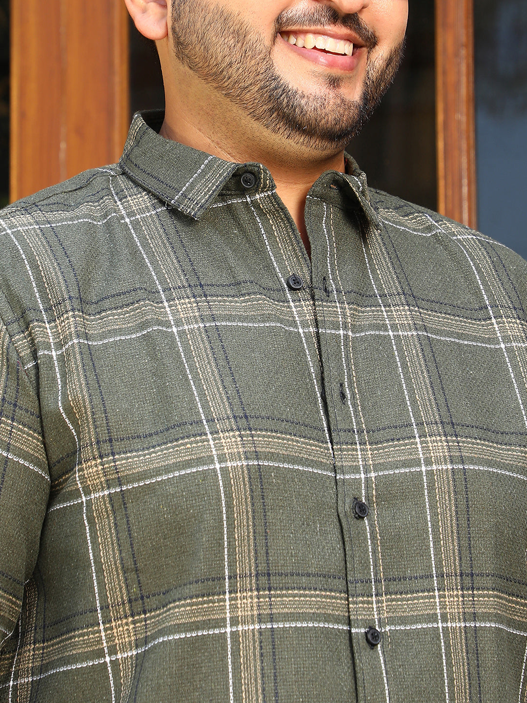Maxi Tartan Plaid Shirt