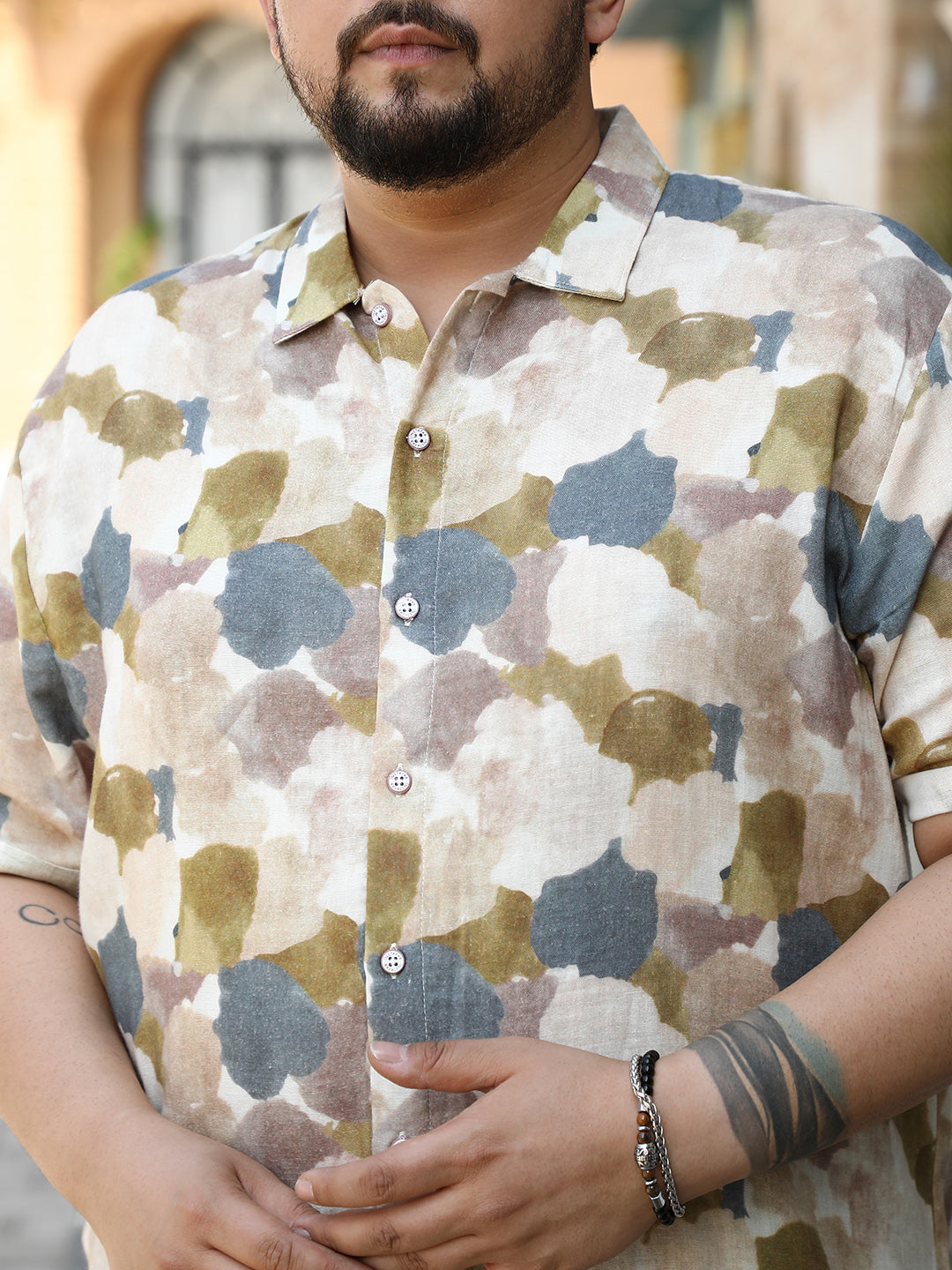 Abstract Print Shirt