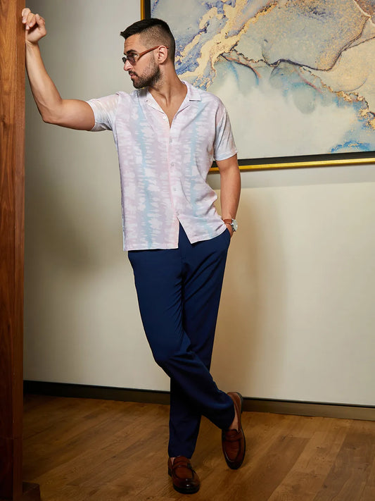 Pastel Vertical Ombre Shirt