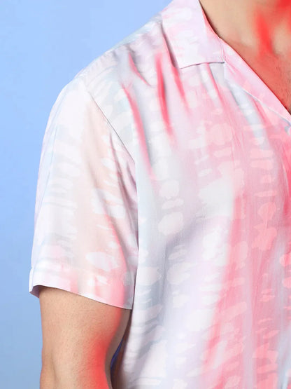 Pastel Vertical Ombre Shirt