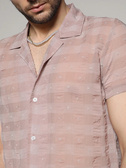 Self-Design Buffalo Check Shirt