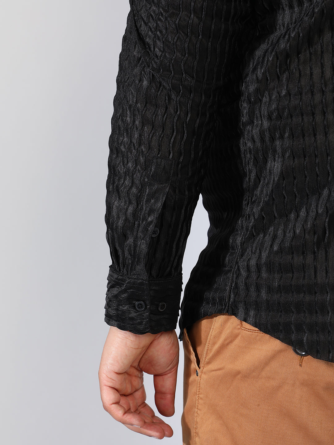 Curly-Creased Shirt